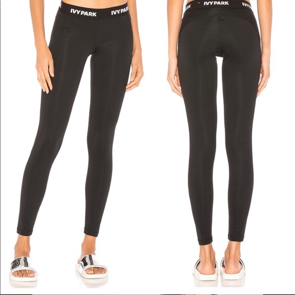 Ivy Park Beyoncé Black 7/8 Leggings Size XS - Picture 2 of 12